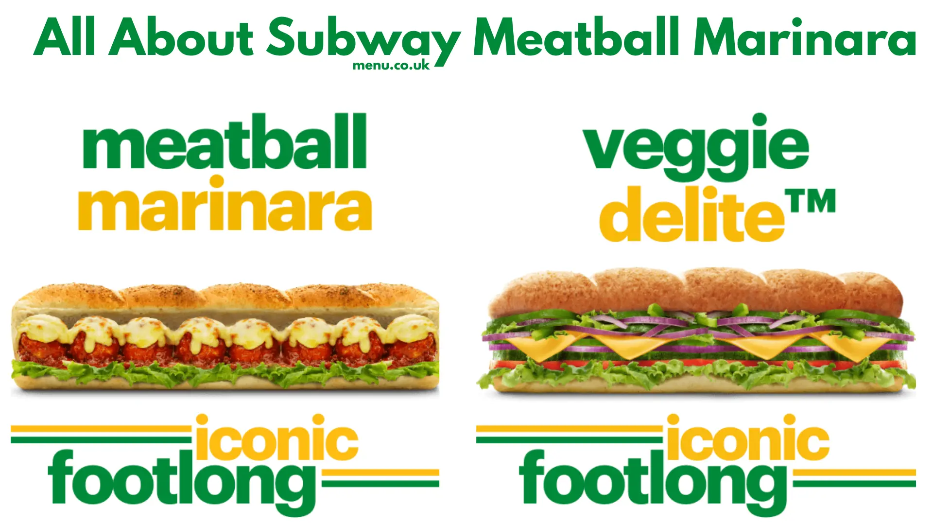 Subway Meatball Marinara